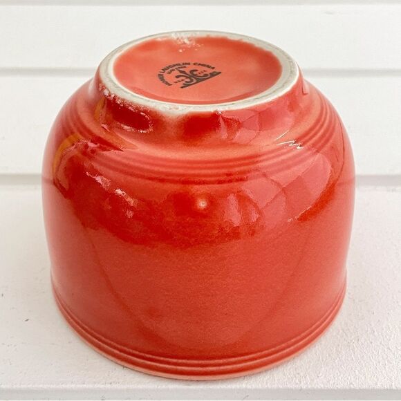 Fiesta Fiestaware Retired Persimmon (Intro 1989) Chili Bowl - Picture 3 of 4